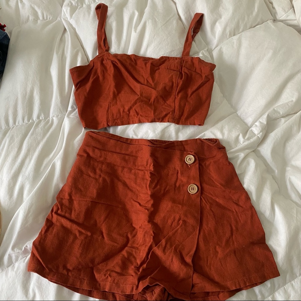two piece set (skort)
